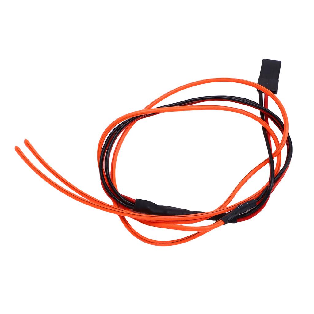 RC Car Decorative Light Strip Fit for SCX24 1 24 1 18 High Simulation Flexible Cuttable for Model Car Red