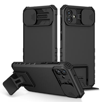 Pro Samsung A04 Pouzdro Push Pull Ochrana Fotoaparátu Pouzdro na Telefon Pro Samsung Galaxy A04 2022 A 04 Nárazuvzdorný Pancéřový Stojan Zadní Kryt