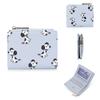 Dog Print Wallet For Women With Rfid Blocking And Zipper Pocket For Daily Use