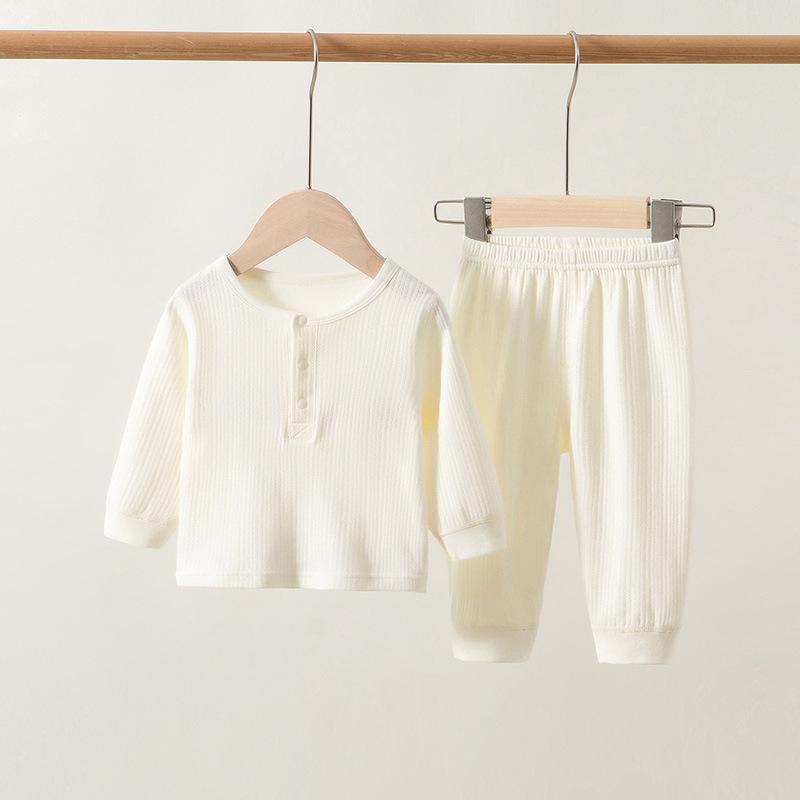 Newborn Baby Two-Piece Underwear Set - Tagless Spring & Autumn Homewear