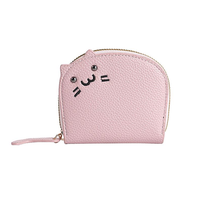 

1 шт./2 шт. Искусственная кожа Множество слотов для карт Дизайн кошки Водонепроницаемый Хранение ID Портативное Хранение банковских карт Изысканный Многоцветный onesize