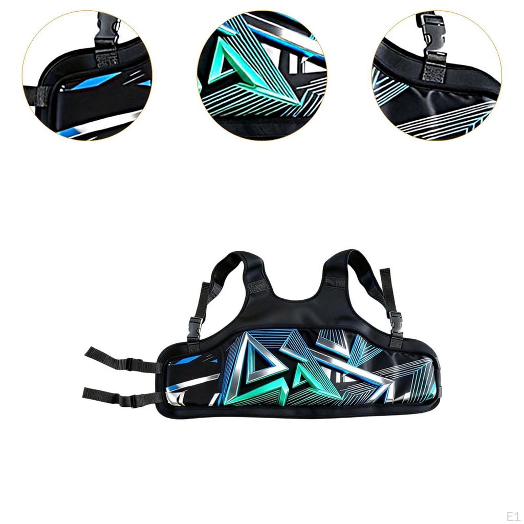 Ochraniacz żeber Go-Kart dla Dzieci Kamizelka dla Dorosłych Regulowana Wielofunkcyjna Amortyzacja Karting