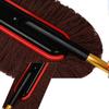 Car Duster Detailing Brush Scratch Free Washing Mop with Extendable Handle for Auto Exterior Interior Cleaning Brown