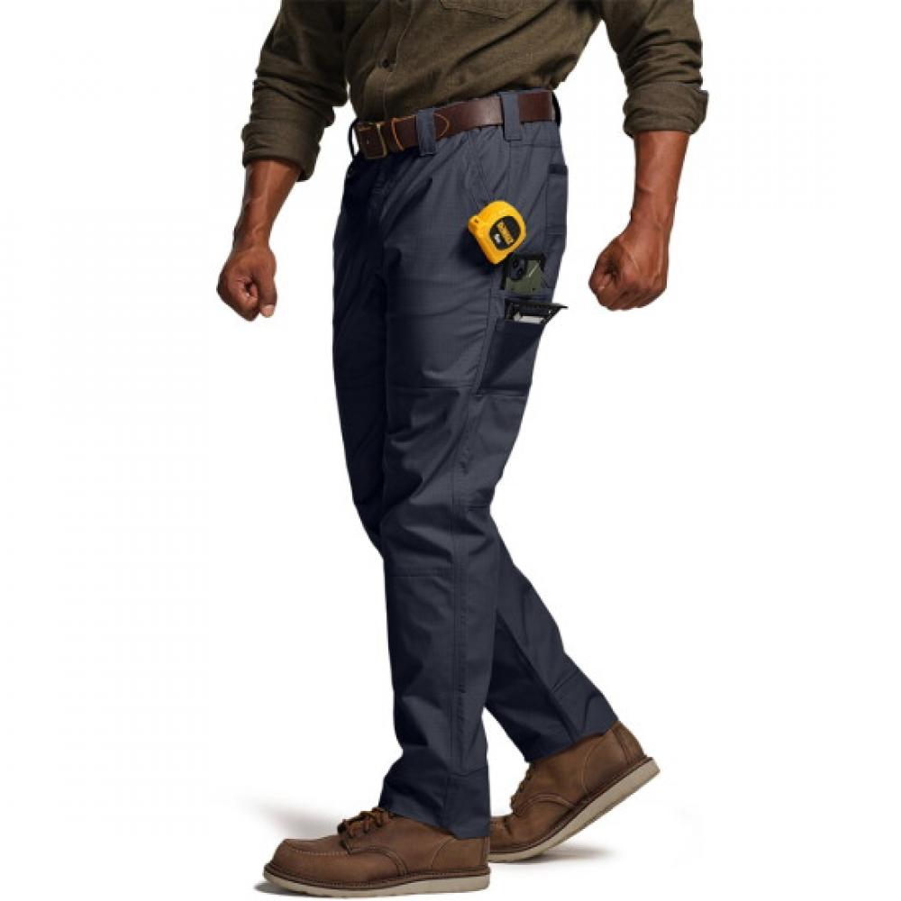 Cqr Men S Lumber Work pantS Durable jobSite Work trouSerS