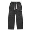 Men's Retro Wide-Leg Multi-Pocket Outdoor Pants for Running, Climbing, and Hiking