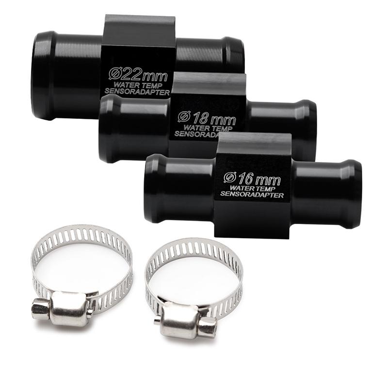 Kits de Conector Termômetro de Alumínio CNC 16mm/18mm/22mm Adaptador Plugue Sensor Tubo de Refrigerante para Yamaha Honda Suzuki Kawasaki