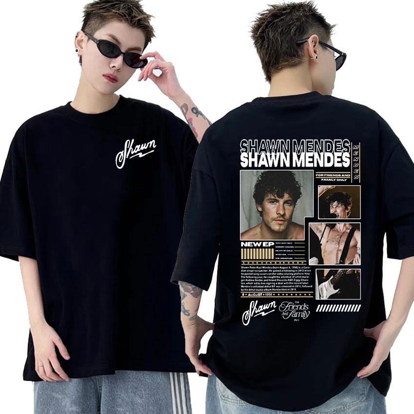 2025 Summer Men's Hip Hop Pop Letter Character Printed Round Neck T-shirt Casual Outdoor Street 100% Cotton Short Sleeve