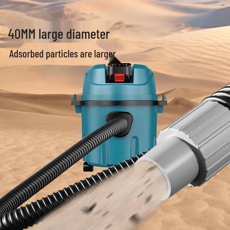 High-Power Industrial Lithium Battery Vacuum Cleaner for Home, Car, and Commercial Use