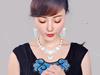 Yinxiu Qiancheng Handmade 999 Sterling Silver Butterfly Earrings & Pendants, Ethnic National Style, Small Size.