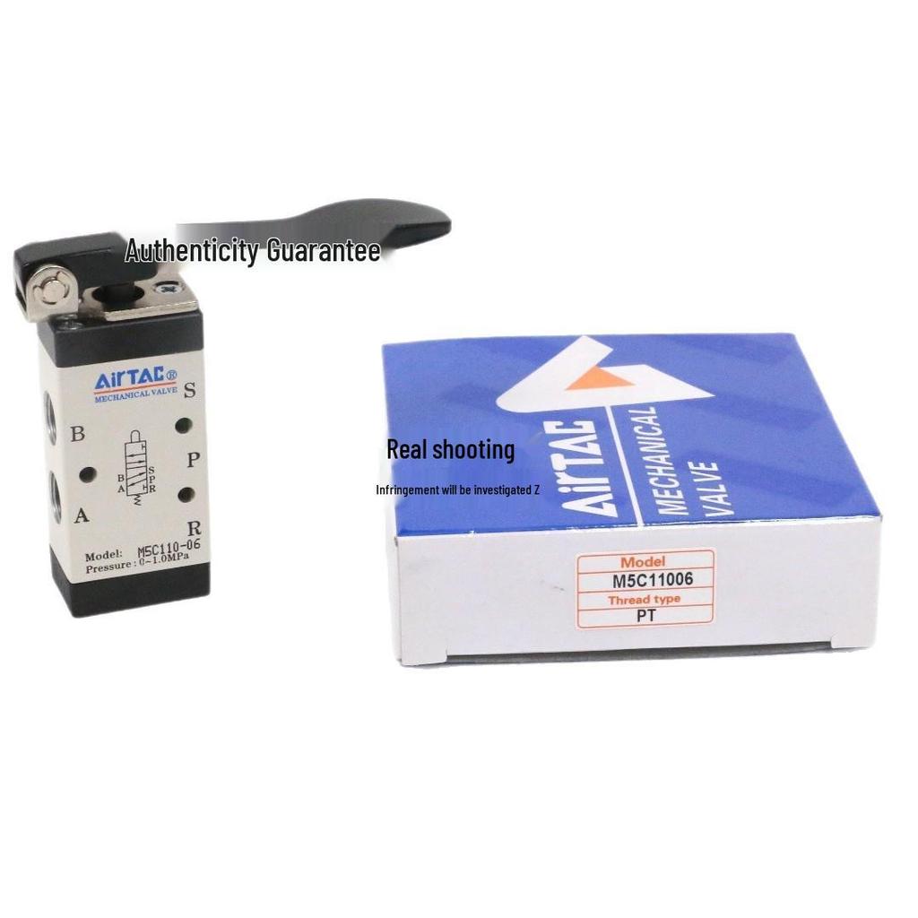 AirTAC Yadake Long Handle Manual Valve M5C110/210-06/08/11006