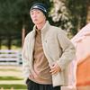 Mark Fairwhale Men's Fleece-Lined Stand Collar Jacket