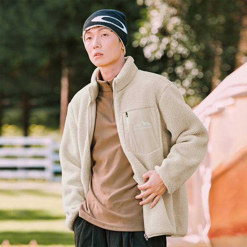 Mark Fairwhale Men's Fleece-Lined Stand Collar Jacket