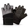 Custom Logo Half Finger Long Wrist Band Protection Gym Fitness Weight Lifting Gloves For Men