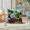 TThomas The Train Pillow Case Silky elegant Comfort Sofa Bed Invisible zipper