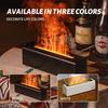 Desktop Seven Color Simulation Flame Diffuser Home Office Usb Plug-in Air Humidifier Fragrance Machine Humidifier Diffuser