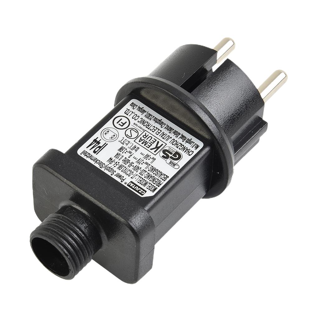 1pc LED Fairy Lights Power Supply Adapter Transformer Driver Plastic IP44 31V Max 3.6W EU LED Equipment Decor