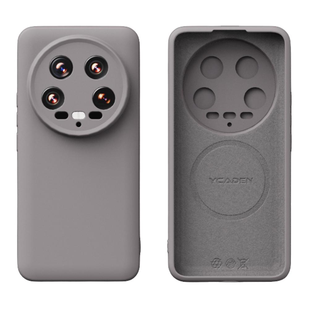 YCADEN For Xiaomi 14 Ultra Case Compatible with MagSafe Precise Cutouts TPU Phone Back Cover