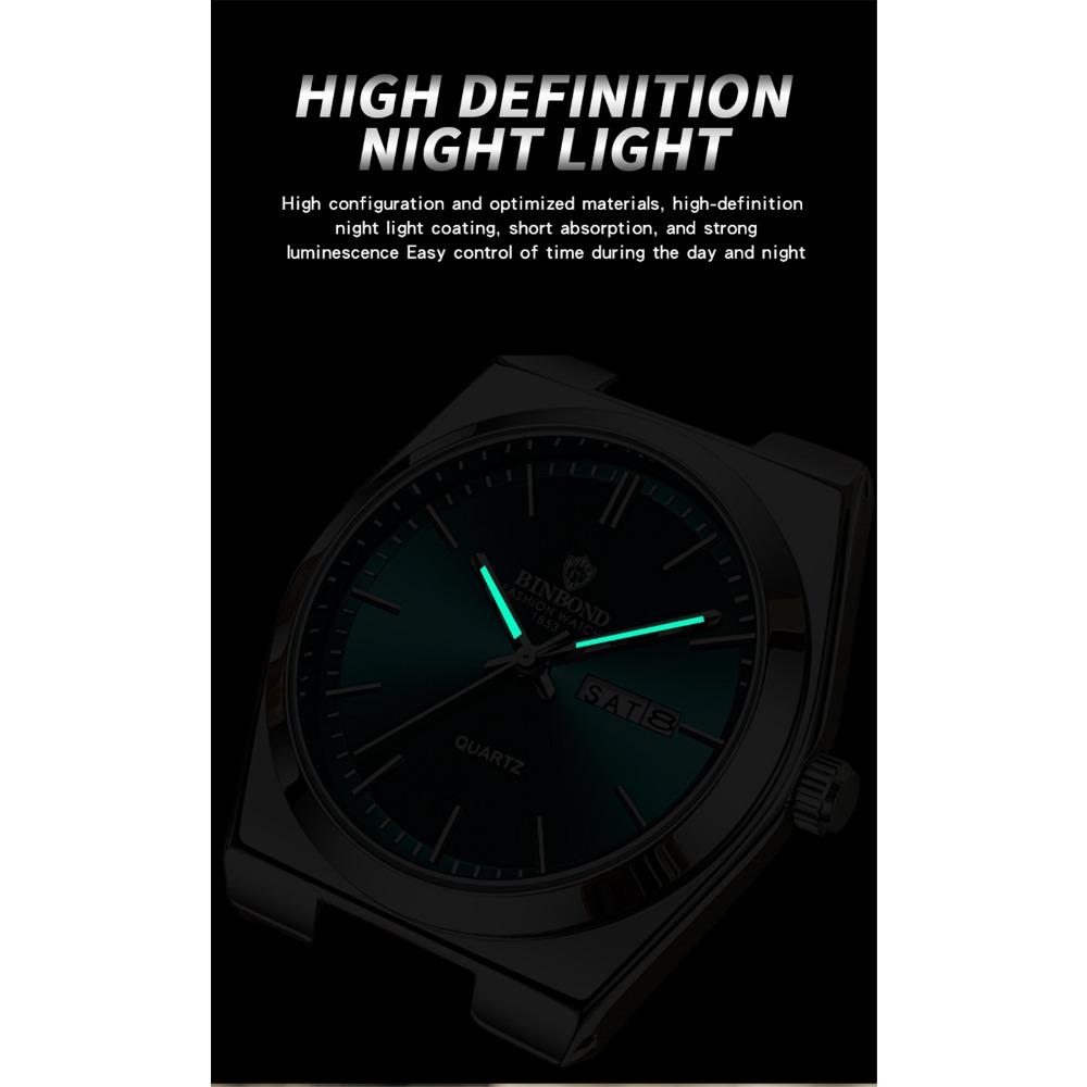 Casual Business Fashion Quartz Wristwatches Gold Clock Men Luxury Watch Automatic Watches Mens Movement Gifts Reloj Hombre