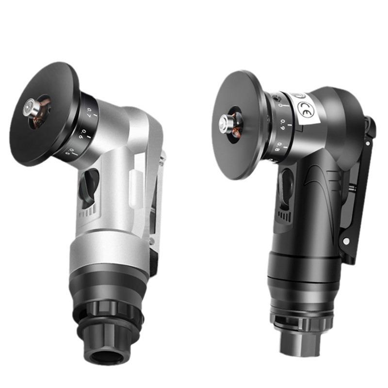 Handheld Mini Pneumatic Chamfering Machine: 45° C/R-Angle Deburring Tool for Woodworking and Metal