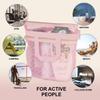 Transparent Portable Mesh Shower & Makeup Organizer Bag