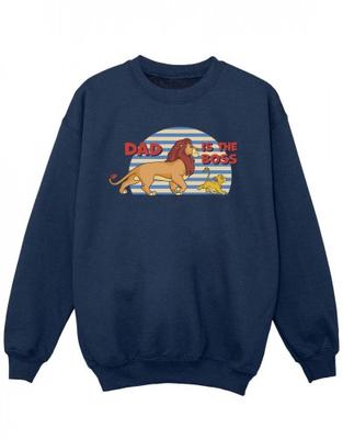 Girls The Lion King Dad Boss Sweatshirt