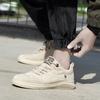 Outdoor Suede Leather Sneakers Man's Leather Casual Shoes Business Oxford Shoes Quality Designer Non-slip Commute Shoes