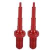 2Pcs Ear Tag Nail Tagger Needle Clamp Pin for Pig Cattle Sheep Marking ToolsRed Alloy Ear Tag Nail