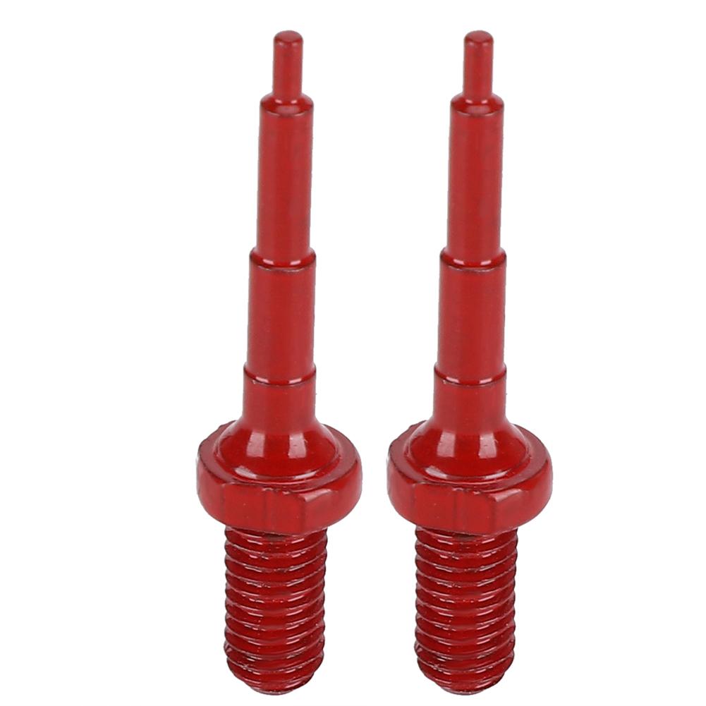 2Pcs Ear Tag Nail Tagger Needle Clamp Pin for Pig Cattle Sheep Marking ToolsRed Alloy Ear Tag Nail