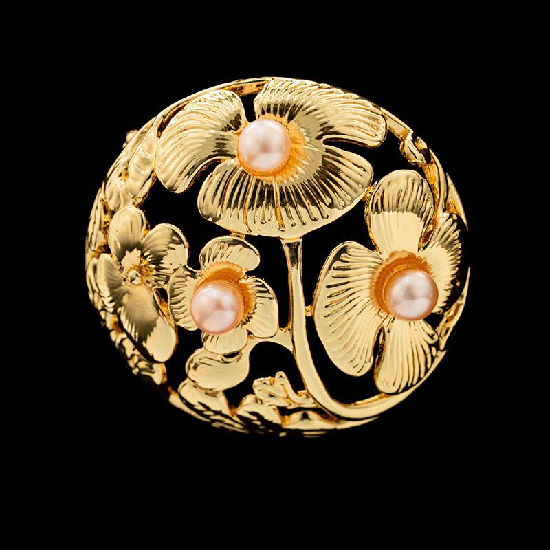 Senior Brooches Flower Leaf Brooch Pins for Women Suit Pendant  Fashion Brooches Jewelry