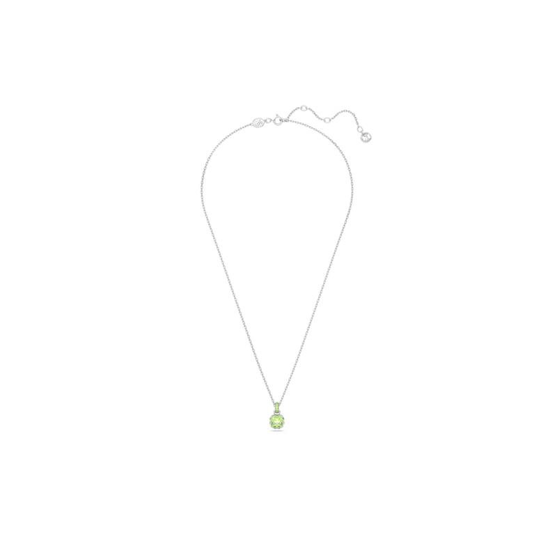 Swarovski Birthstone August birthstone trendy, exquisite, fashionable and versatile necklace for women 5651706