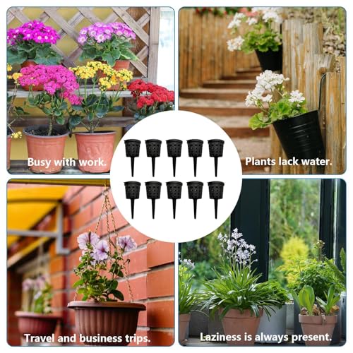 Portable Fertilizer Baskets (10-Pack) Reusable Slow-Release Fertilizer Cups with Lids | Bonsai Fertilizer Baskets for Basil and Flowers