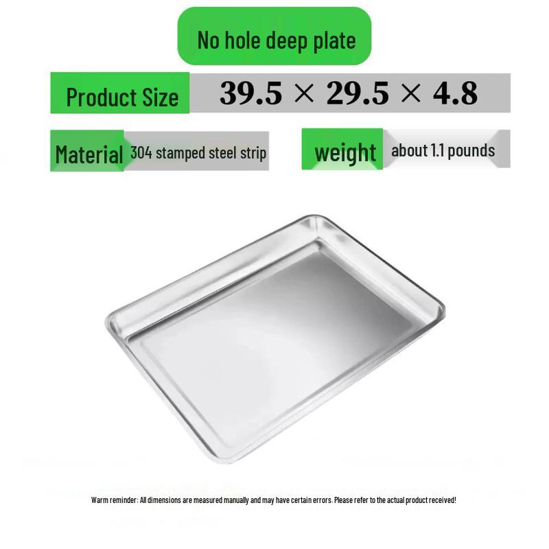 Commercial 304 Stainless Steel Steamer Pan