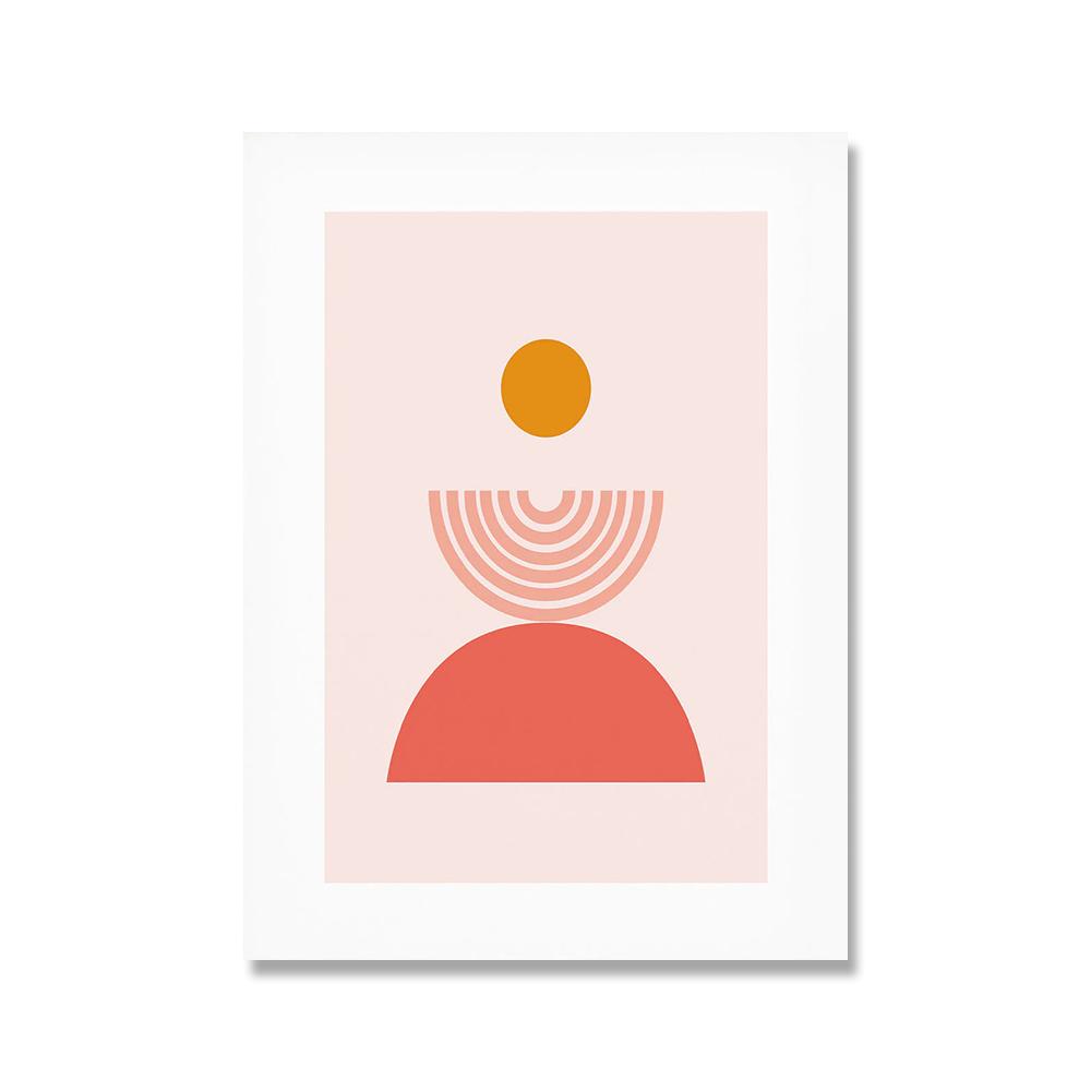Matisse Pink Orange Wall Art Canvas Painting Boho Nordic Plants Leaves Posters and Prints For Living Room Home Decor