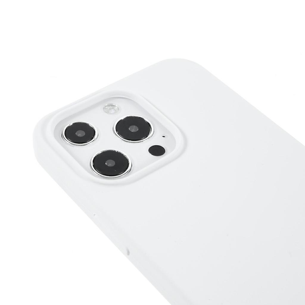 For iPhone 15 Pro Case Solid Silicone Shockproof Phone Back Cover