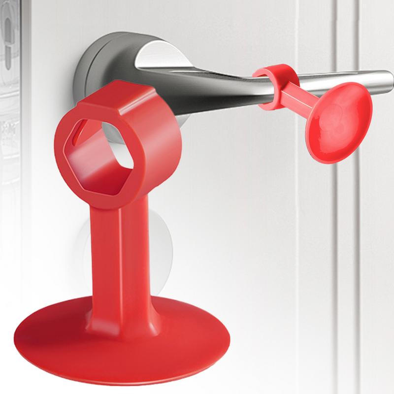 Door Catcher To Hold Door Open Large Silicone Hold Door Open Device No Drilling Furniture Corner & Edge Safety Strong Adhesive