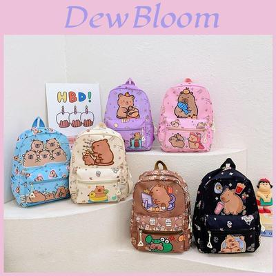 Capybara Kinderrucksack Mit Atmungsaktivem Nylon Für Die Schule Leichtes Design