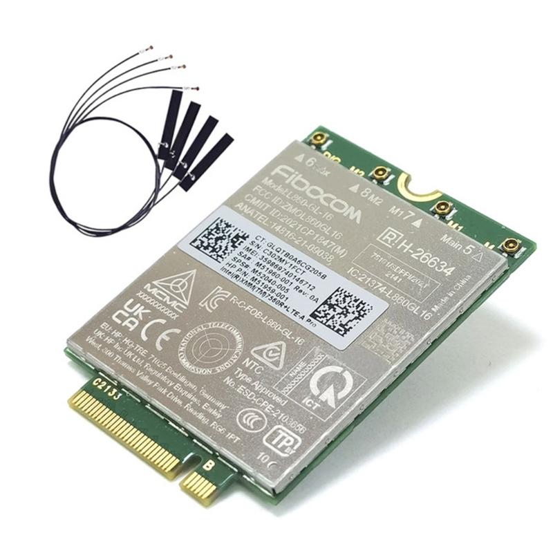 Wireless NetworkCard Adapter L860-GL-16 LTECAT16 4G Module forHP Elitebook 865 845 840 835