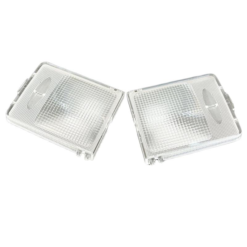 1 Pair Car Inner Dome Ceiling Light Reading Lamp Light Lens MN179553 MN179552 For Mitsubishi For Pajero 2007-