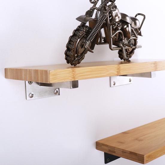 Flytande fäste välgjord starkt lager T-formad väggmonterad hylla för bondgård