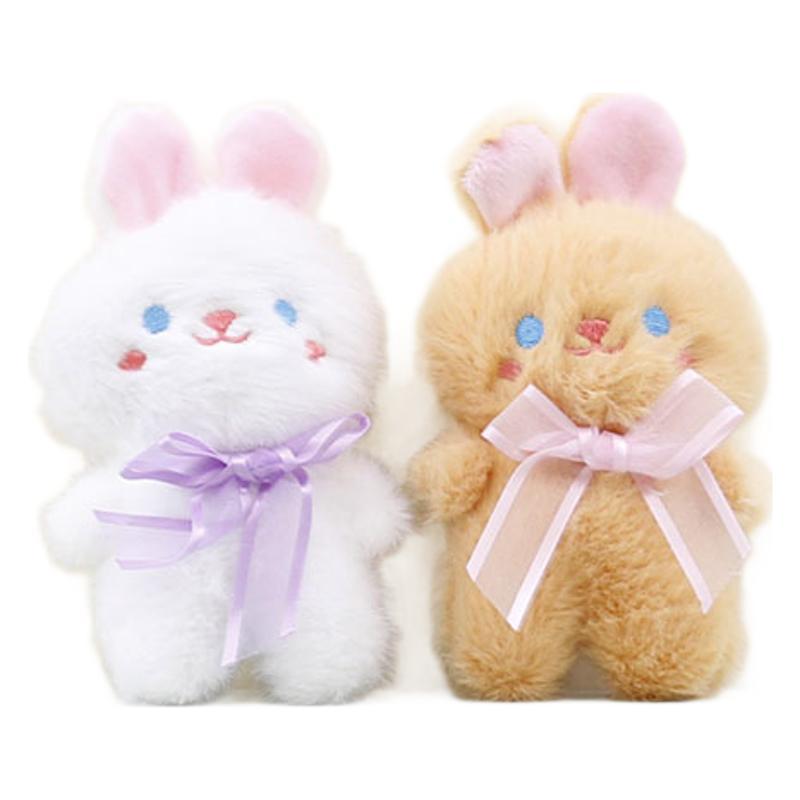 Bear Whimsical Stuffed Keychain And Lovely Bunny Bag Pendant For Use Everyday