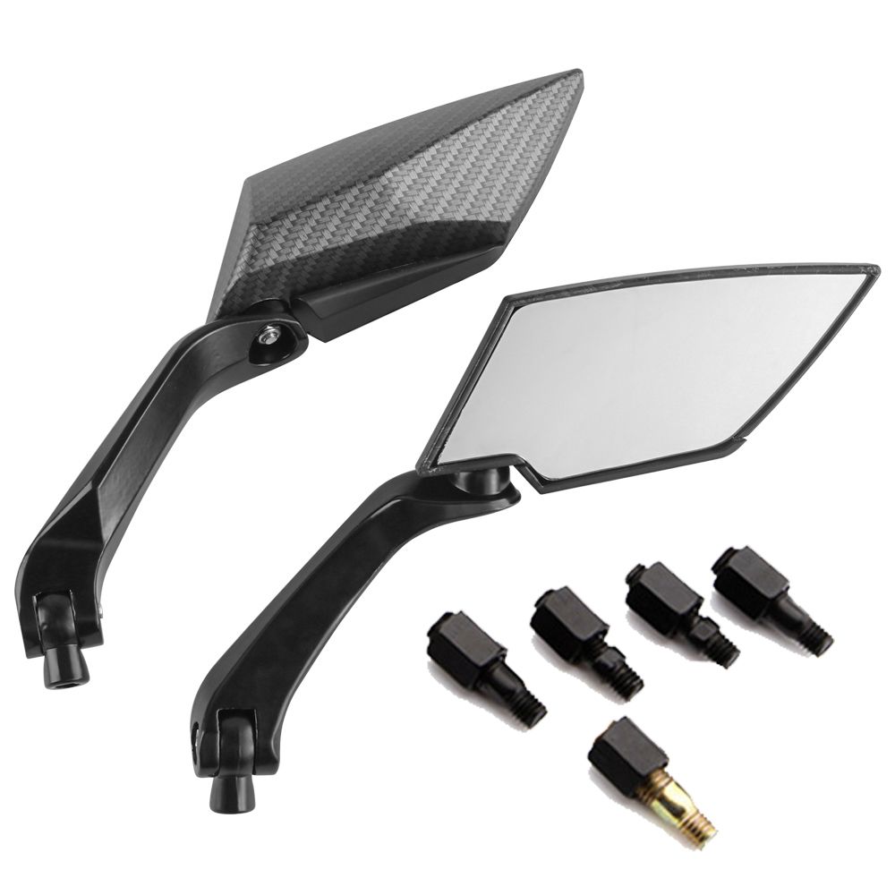 

Aluminium Motorbike Rearview Wing Side Retroreflector 8/10mm Universal Motorcycle Rear View Mirror