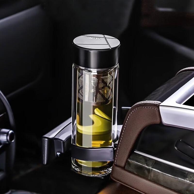 Thermos TCGD-400 Beam Series 400ml Double-Wall Glass Cup