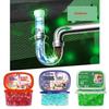 Gel Désodorisant pour Évacuation de Cuisine Parfumé Non Toxique Désodorisant d'Air 30/50 Pièces pour Salle de Bain Toilettes Tuyaux Maison Désodorisation