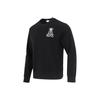 Nike Logo Print Sport Casual Crew Neck Fleece Sweatshirt Men Tops Black DQ4073-010