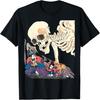 Kuniyoshi Samurai Killing Skeleton Spectre Ukiyo-e Japanese T-Shirt