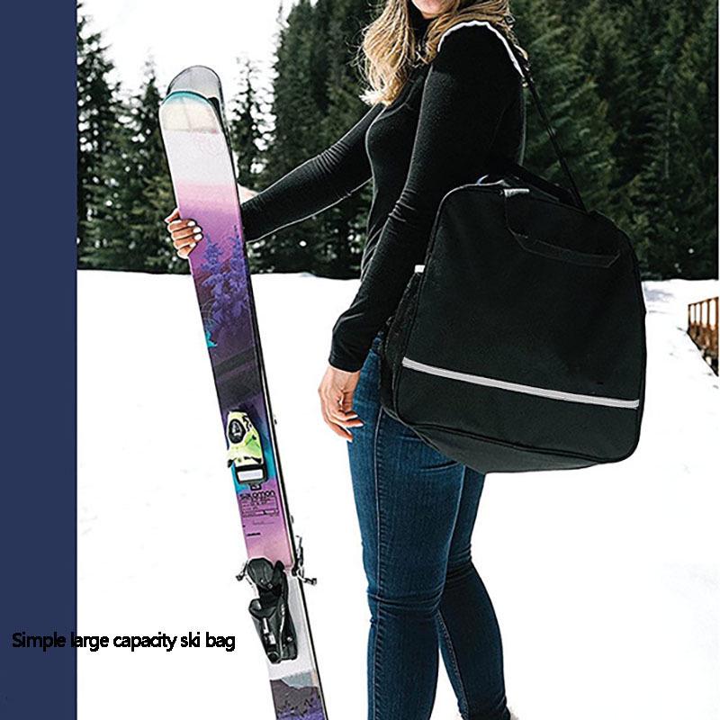 Waterproof Ski & Snowboard Bag Combo with Backpack and Boot Storage