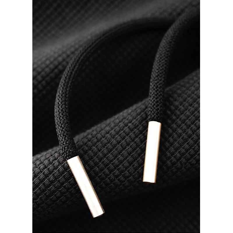 Fashion Street Trend Versatile Loose Waffle Sports Casual Pants Spring Autumn Men Elastic Waist Business Straight Trousers 2024