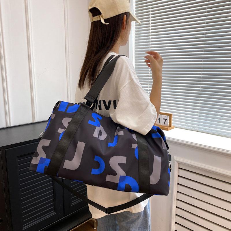Sports Fitness Bag Dry and Wet Separation Swimming Bag Women's Short-distance Storage Travel Light Luggage Bag Going out Boarding Bag