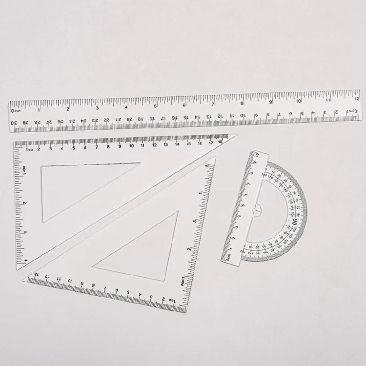 Strumento Multifunzionale di Matematica e Geometria Strumenti per Disegno Geometrico e Matematico per Studenti Include Righello Graduato Set di Squadre Goniometro