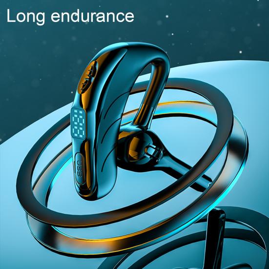 X13 Bluetooth 5.0 Sluchátko Handsfree LED Digitální Displej Jednosluchátkové Bezdrátové Sluchátko s Mikrofonem pro Fitness